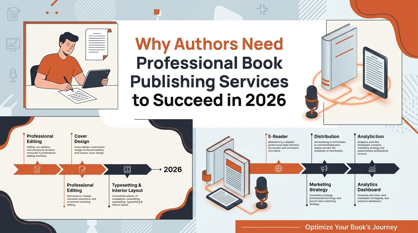 Author reviewing a professionally published book
